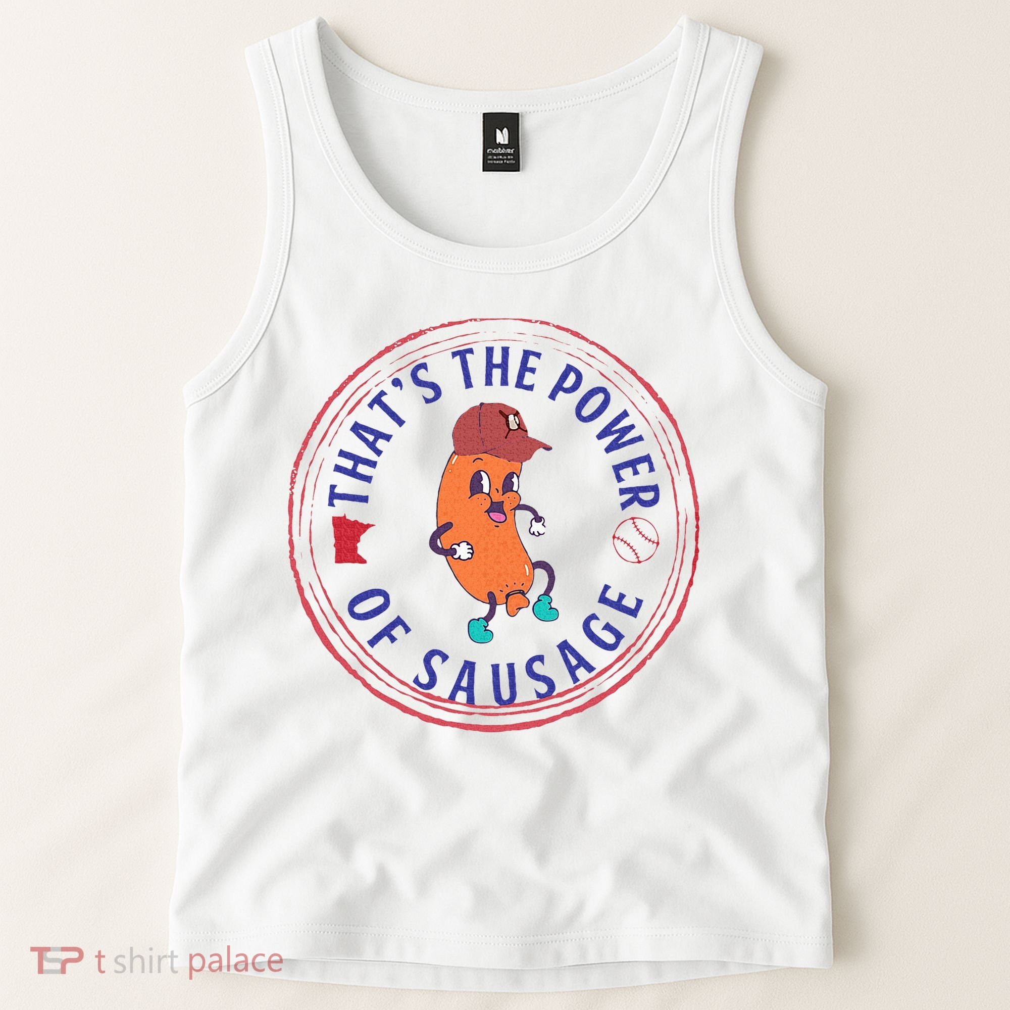 ThatS The Power Of Sausage Summer Sausage Tank Top