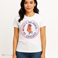 ThatS The Power Of Sausage Summer Sausage Women's T-Shirt thumb 4