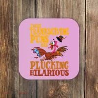 These Thanksgiving Puns Are Plucking Hilarious Coaster thumb 0