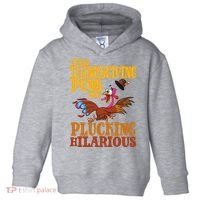 These Thanksgiving Puns Are Plucking Hilarious Toddler Hoodie thumb 0