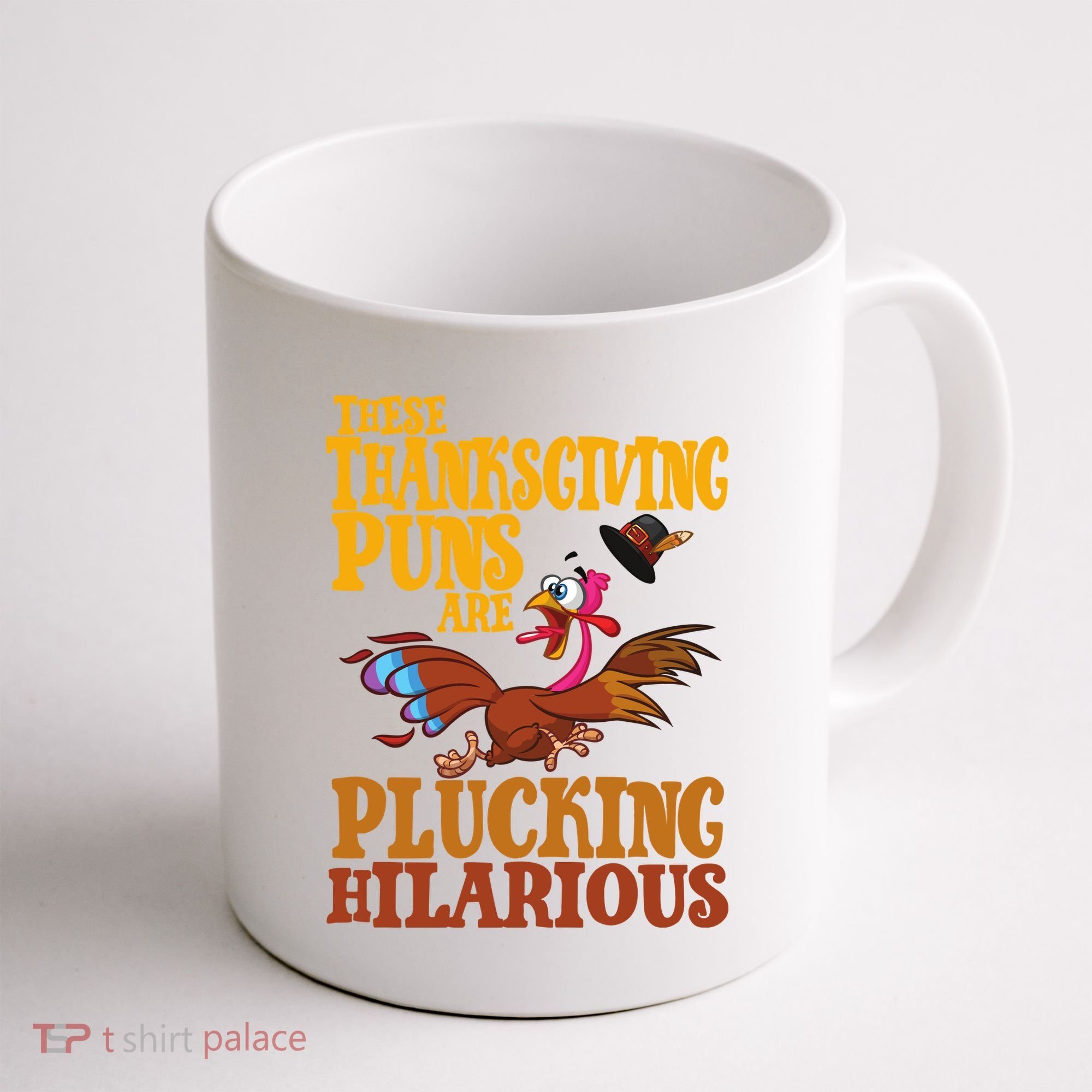 These Thanksgiving Puns Are Plucking Hilarious Coffee Mug
