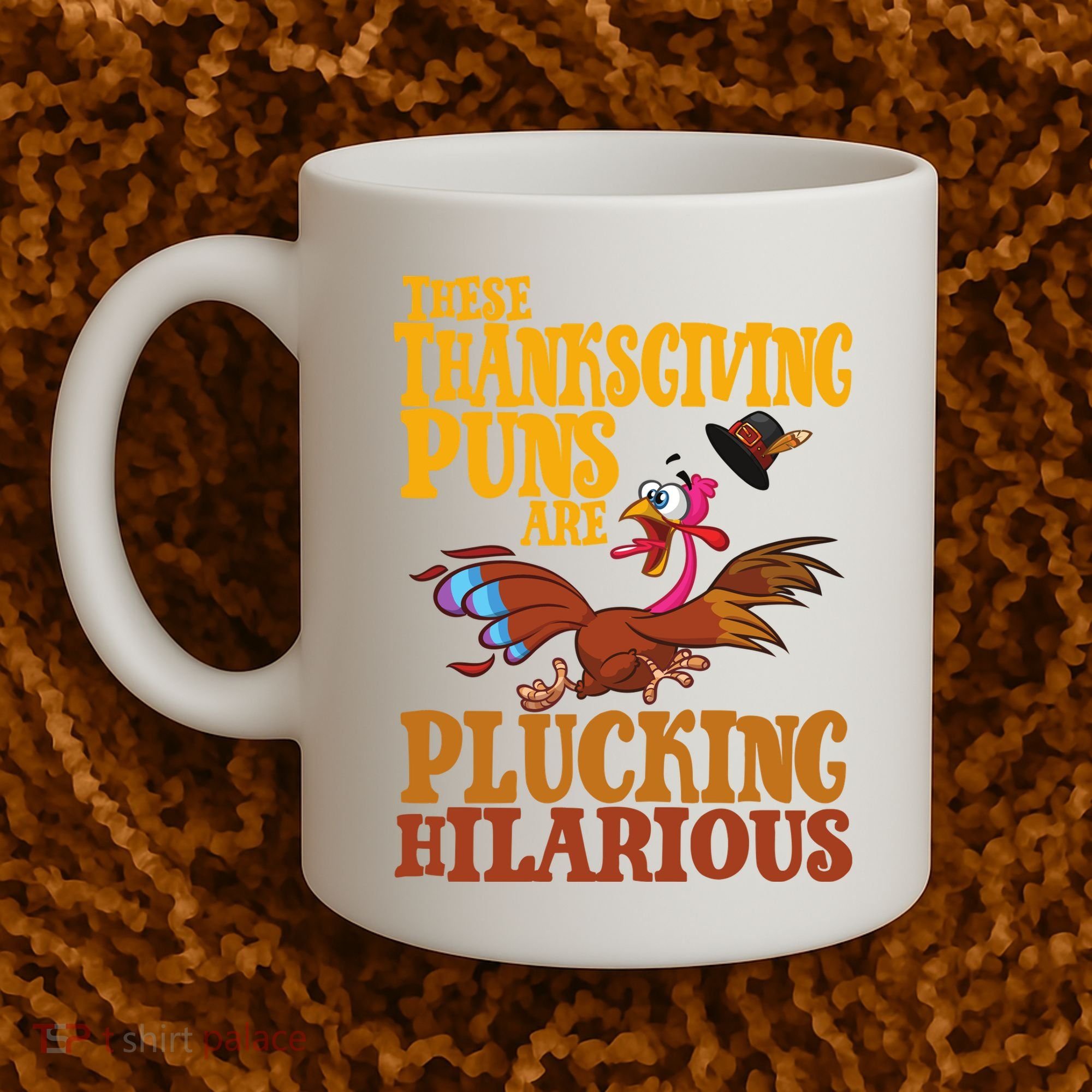 These Thanksgiving Puns Are Plucking Hilarious Coffee Mug
