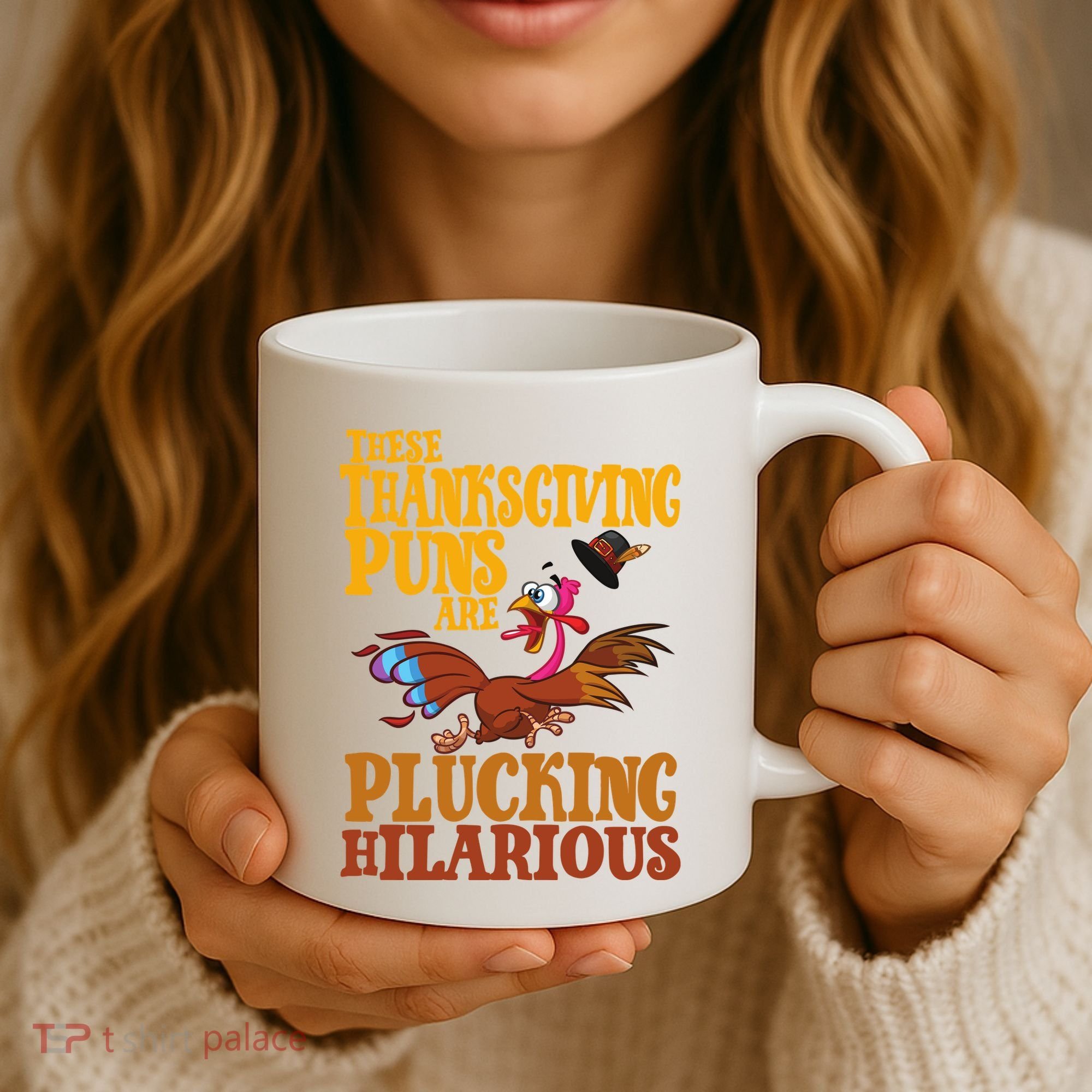 These Thanksgiving Puns Are Plucking Hilarious Coffee Mug