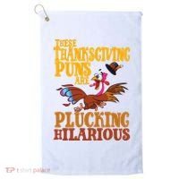 These Thanksgiving Puns Are Plucking Hilarious Golf Towel thumb 0
