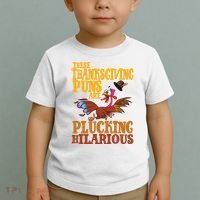 These Thanksgiving Puns Are Plucking Hilarious Toddler T-Shirt thumb 2