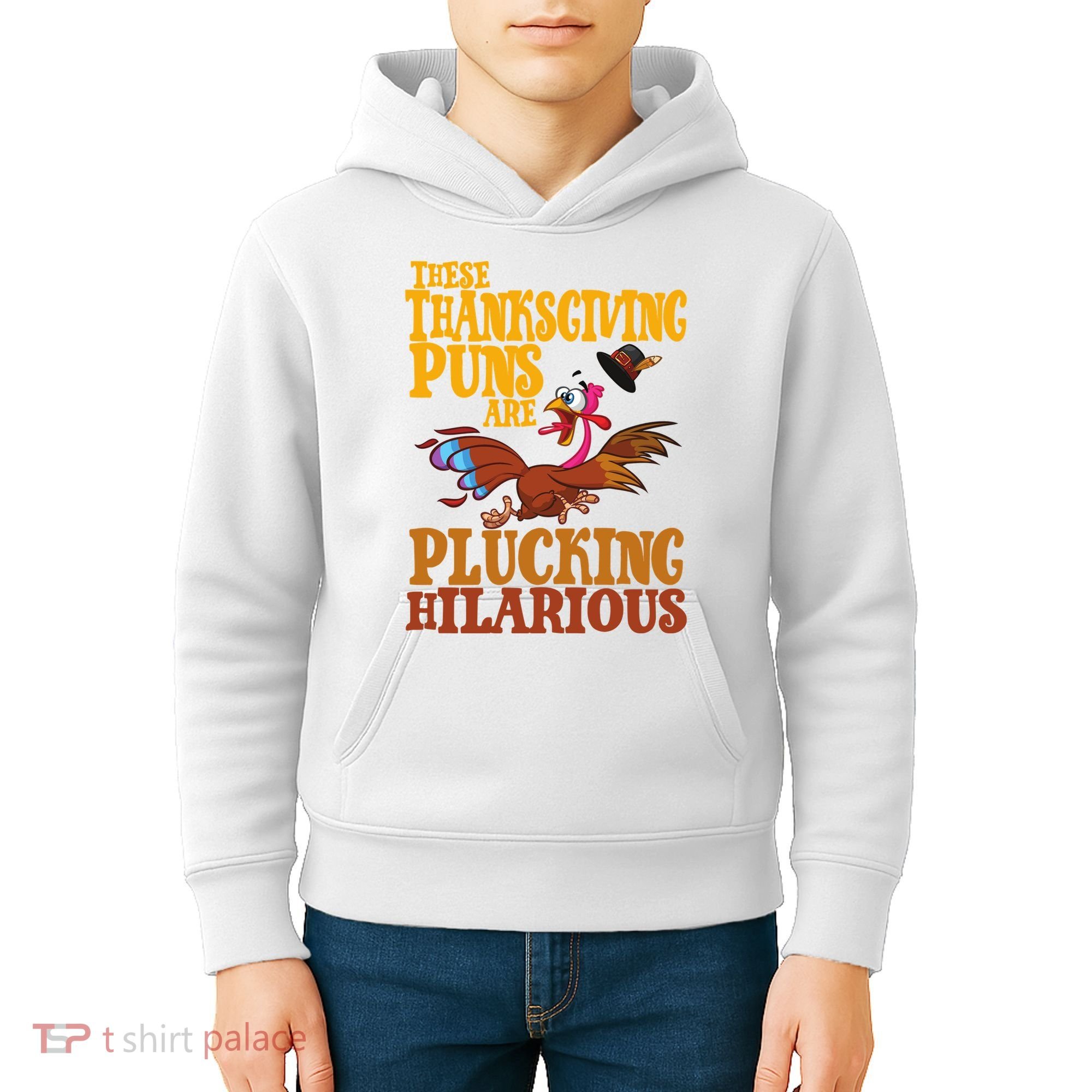 These Thanksgiving Puns Are Plucking Hilarious Kids Hoodie