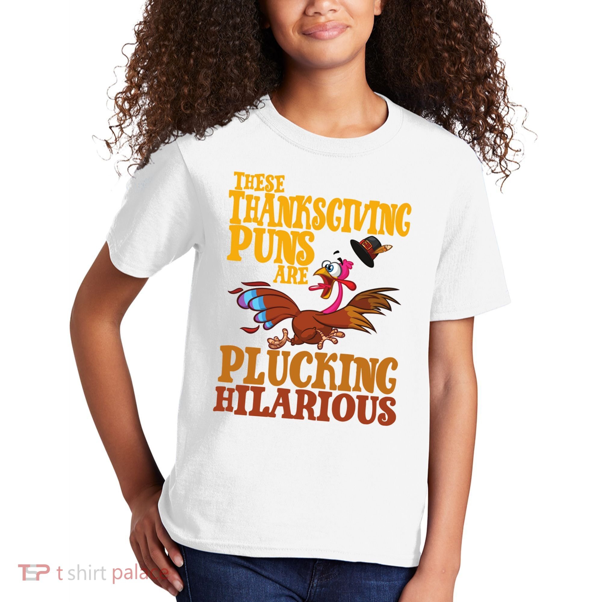 These Thanksgiving Puns Are Plucking Hilarious Kids T-Shirt