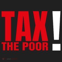 Tax The Poor Golf Towel thumb 3