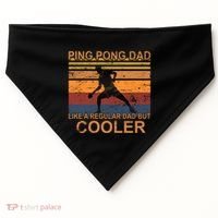 Table Tennis Player Ping Pong Father Table Tennis Dad Gift USA-Made Doggie Bandana thumb 0