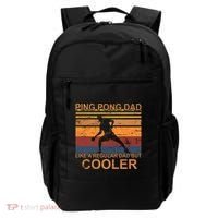 Table Tennis Player Ping Pong Father Table Tennis Dad Gift Backpack thumb 0