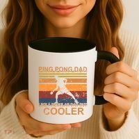 Table Tennis Player Ping Pong Father Table Tennis Dad Gift Coffee Mug thumb 3