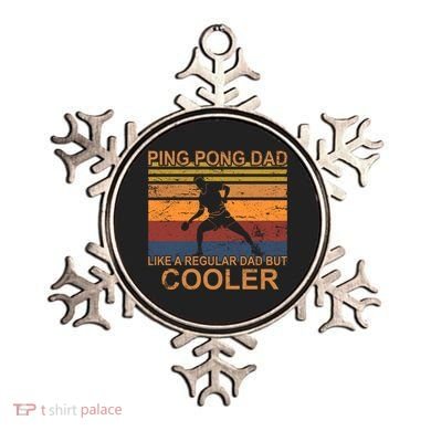 Table Tennis Player Ping Pong Father Table Tennis Dad Gift Ornament