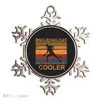 Table Tennis Player Ping Pong Father Table Tennis Dad Gift Ornament thumb 0