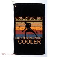 Table Tennis Player Ping Pong Father Table Tennis Dad Gift Golf Towel thumb 0