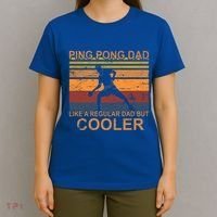 Table Tennis Player Ping Pong Father Table Tennis Dad Gift T-Shirt thumb 4
