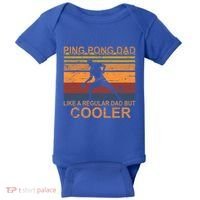 Table Tennis Player Ping Pong Father Table Tennis Dad Gift Baby Bodysuit thumb 0