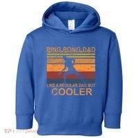 Table Tennis Player Ping Pong Father Table Tennis Dad Gift Toddler Hoodie thumb 0