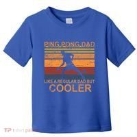 Table Tennis Player Ping Pong Father Table Tennis Dad Gift Toddler T-Shirt thumb 0