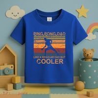 Table Tennis Player Ping Pong Father Table Tennis Dad Gift Toddler T-Shirt thumb 3