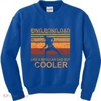 Table Tennis Player Ping Pong Father Table Tennis Dad Gift Kids Sweatshirt thumb 0
