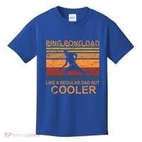 Table Tennis Player Ping Pong Father Table Tennis Dad Gift Kids T-Shirt thumb 0