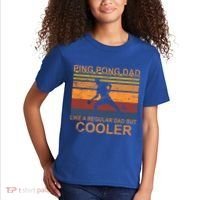 Table Tennis Player Ping Pong Father Table Tennis Dad Gift Kids T-Shirt thumb 2