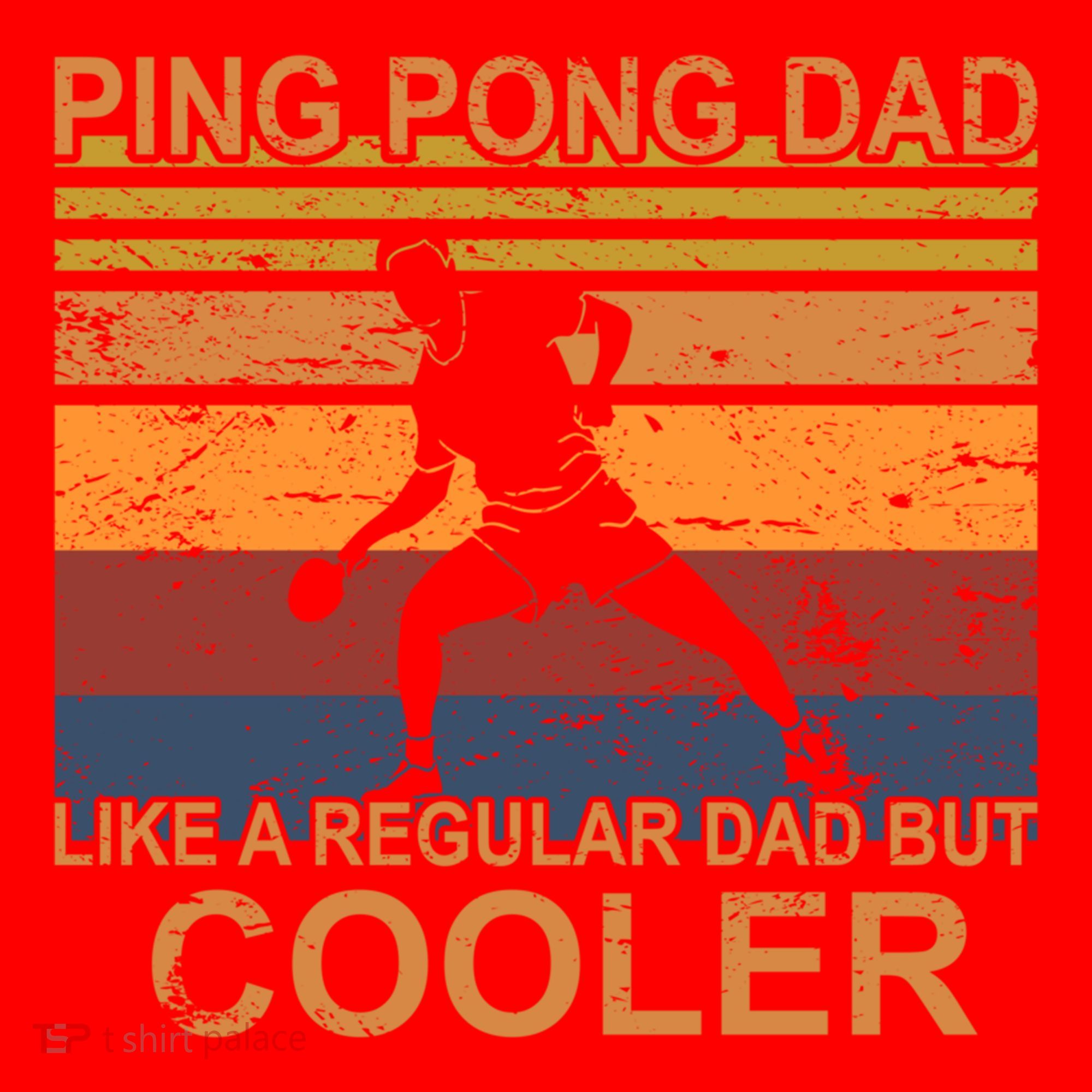 Table Tennis Player Ping Pong Father Table Tennis Dad Gift Santa Hat