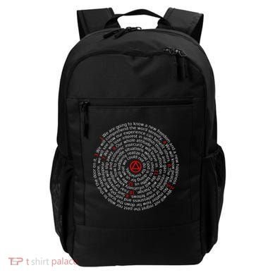The Twelve Promises Aa 12 Step Recovery Spiral Backpack