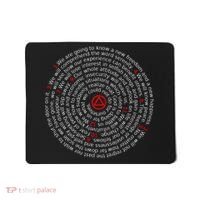 The Twelve Promises Aa 12 Step Recovery Spiral Mousepad thumb 0