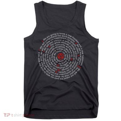 The Twelve Promises Aa 12 Step Recovery Spiral Tank Top