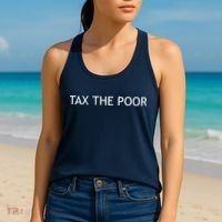 Tax The Poor Women's Tank Top thumb 2