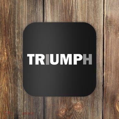 Trump Triumph Patriotic Coaster