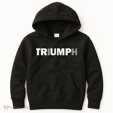 Trump Triumph Patriotic Kids Hoodie