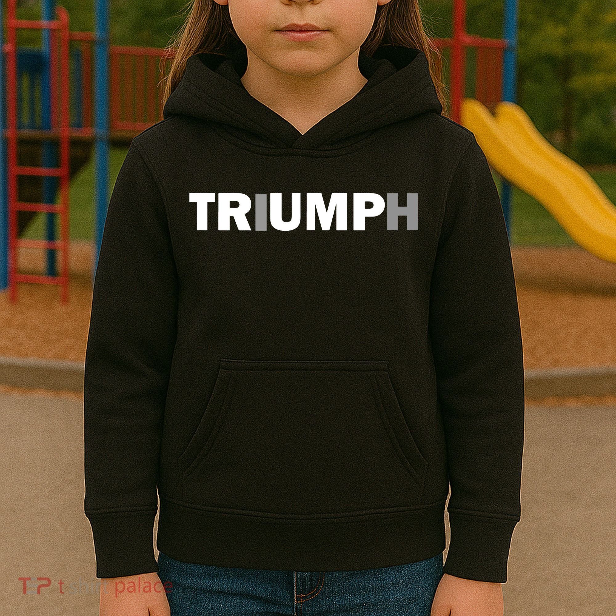 Trump Triumph Patriotic Kids Hoodie