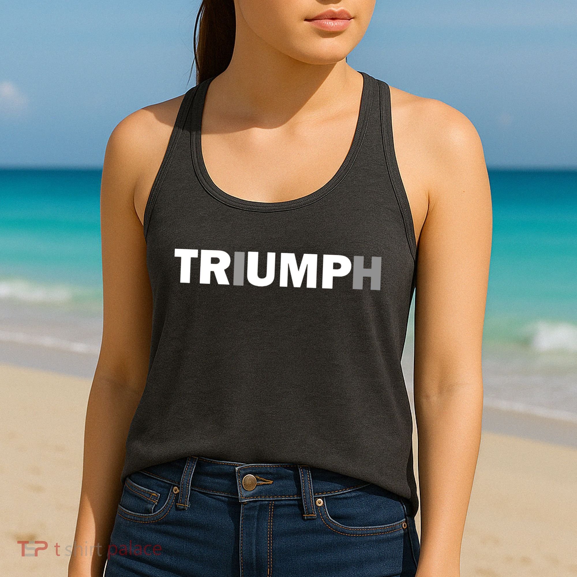 Trump Triumph Patriotic Women's Tank Top