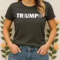 Trump Triumph Patriotic Women's T-Shirt thumb 2