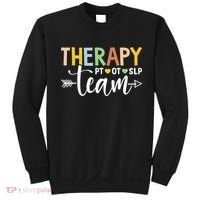 Therapy Team PT OT SLP Rehab Squad Therapist Motor Team Sweatshirt thumb 0