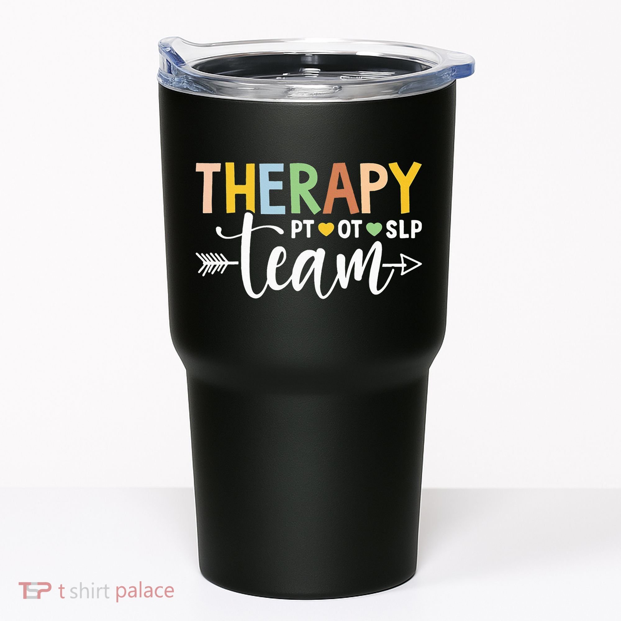 Therapy Team PT OT SLP Rehab Squad Therapist Motor Team Tumbler