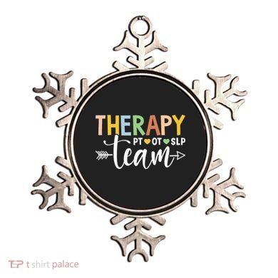 Therapy Team PT OT SLP Rehab Squad Therapist Motor Team Ornament