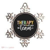 Therapy Team PT OT SLP Rehab Squad Therapist Motor Team Ornament thumb 0
