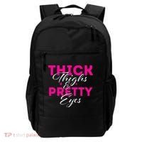 Thick Thighs & Pretty Eyes Workout Fitness Backpack thumb 0