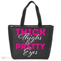 Thick Thighs & Pretty Eyes Workout Fitness Tote Bag thumb 0