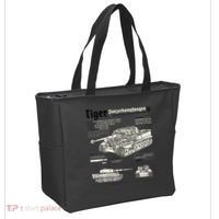 Tiger Tank Panzer World War 2 Blueprint Tote Bag thumb 2