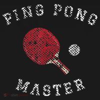 Table Tennis Ping Pong Master Funny Quote Graphic Print Visor thumb 3