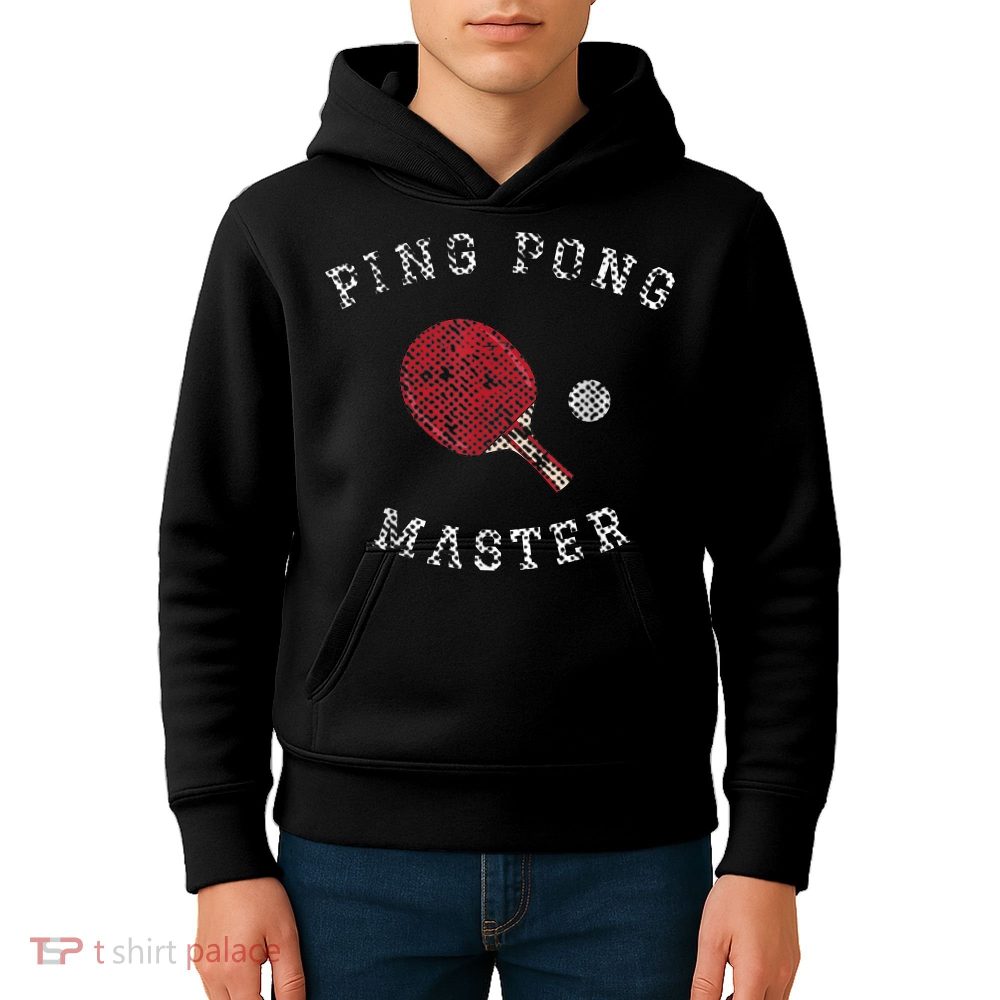 Table Tennis Ping Pong Master Funny Quote Graphic Print Kids Hoodie