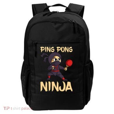 Table Tennis Ping Pong Ninja Lover Backpack
