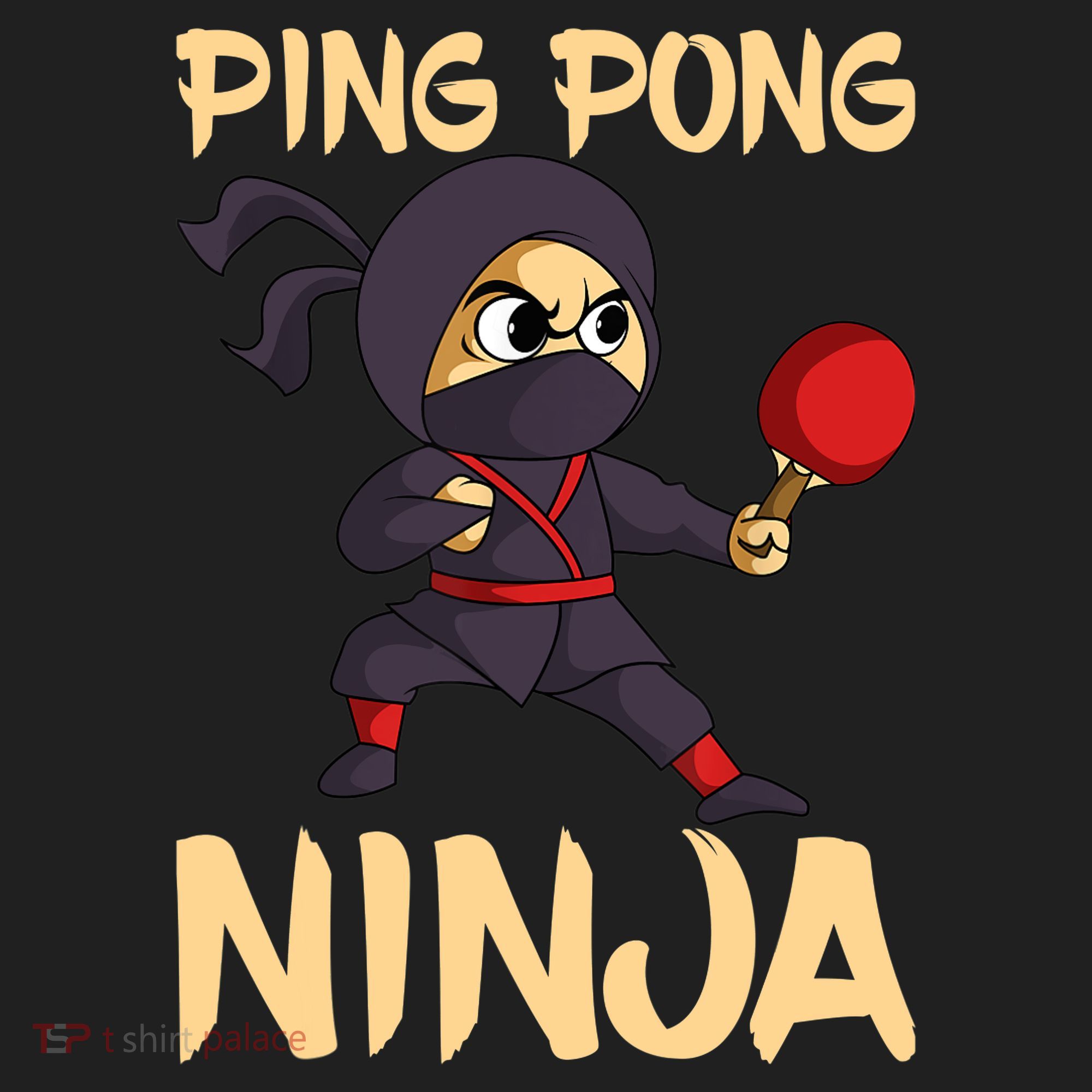 Table Tennis Ping Pong Ninja Lover Tumbler