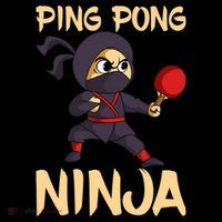 Table Tennis Ping Pong Ninja Lover Ornament thumb 1