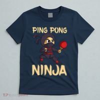 Table Tennis Ping Pong Ninja Lover T-Shirt thumb 5