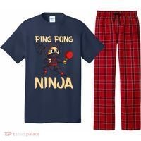 Table Tennis Ping Pong Ninja Lover Pajama Set thumb 0